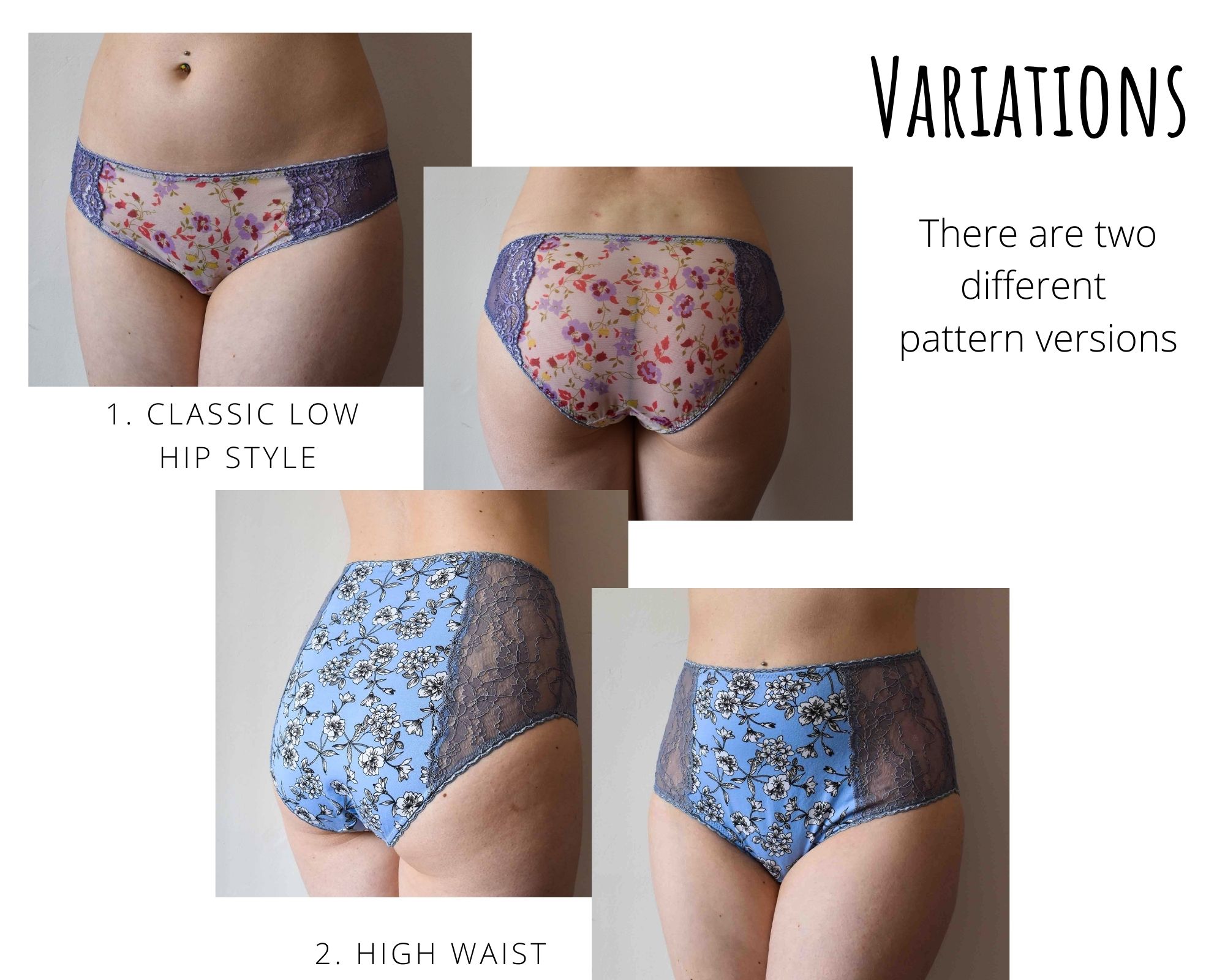 Ivy Lace Knicker Sewing Pattern