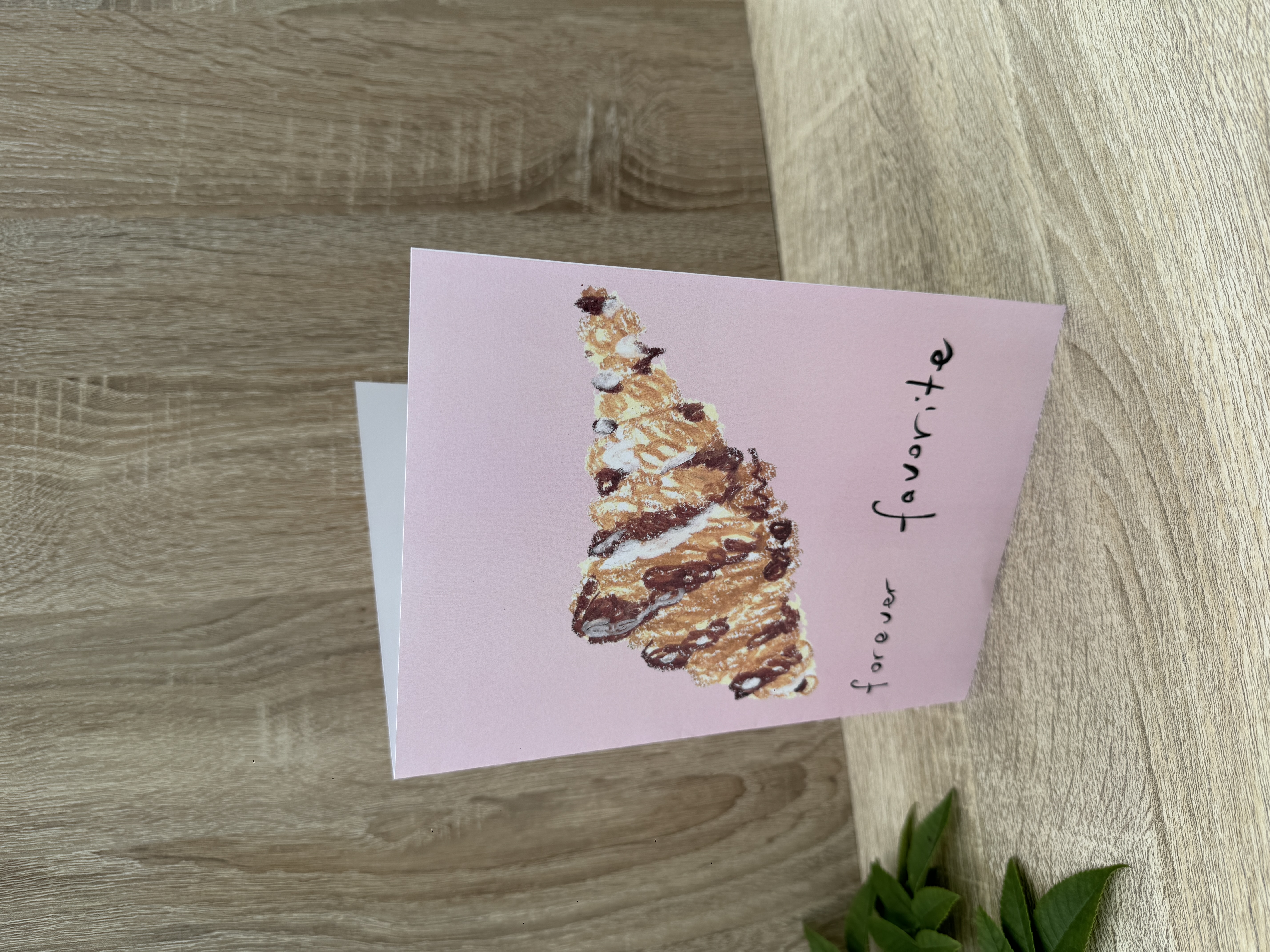 Greeting Card - croissant