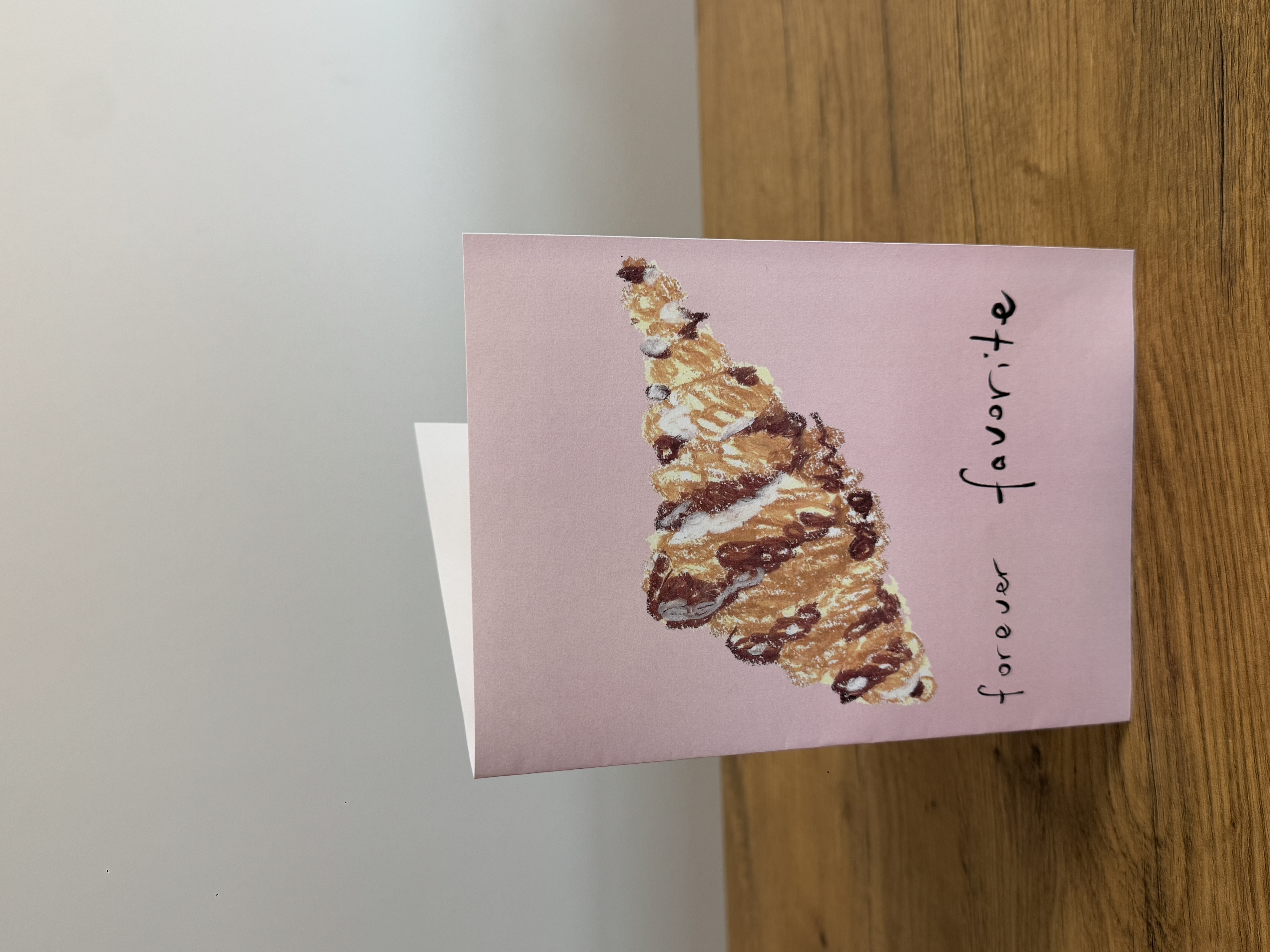 Greeting Card - croissant