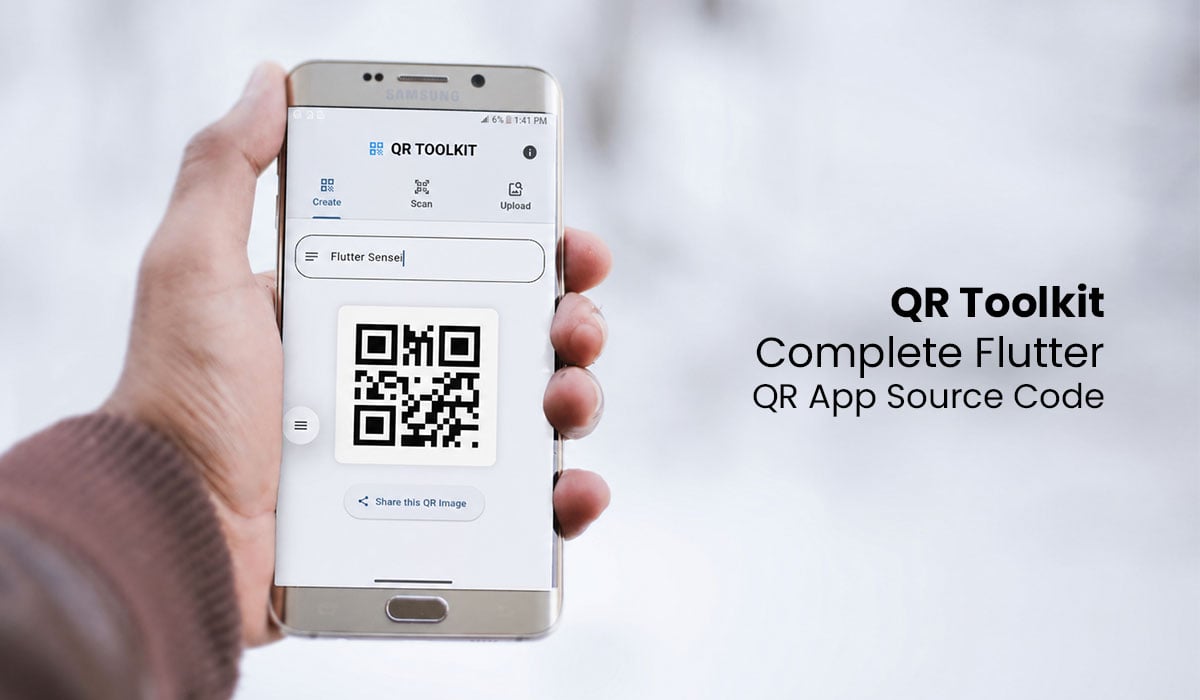 QR Toolkit: Complete Flutter QR App Source Code