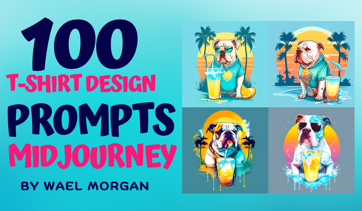 100 T-shirt Design Prompts for Midjourney