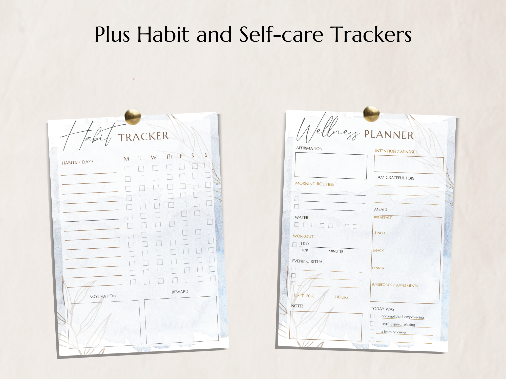 Ultimate Life Planner - Printable Digital Tracker