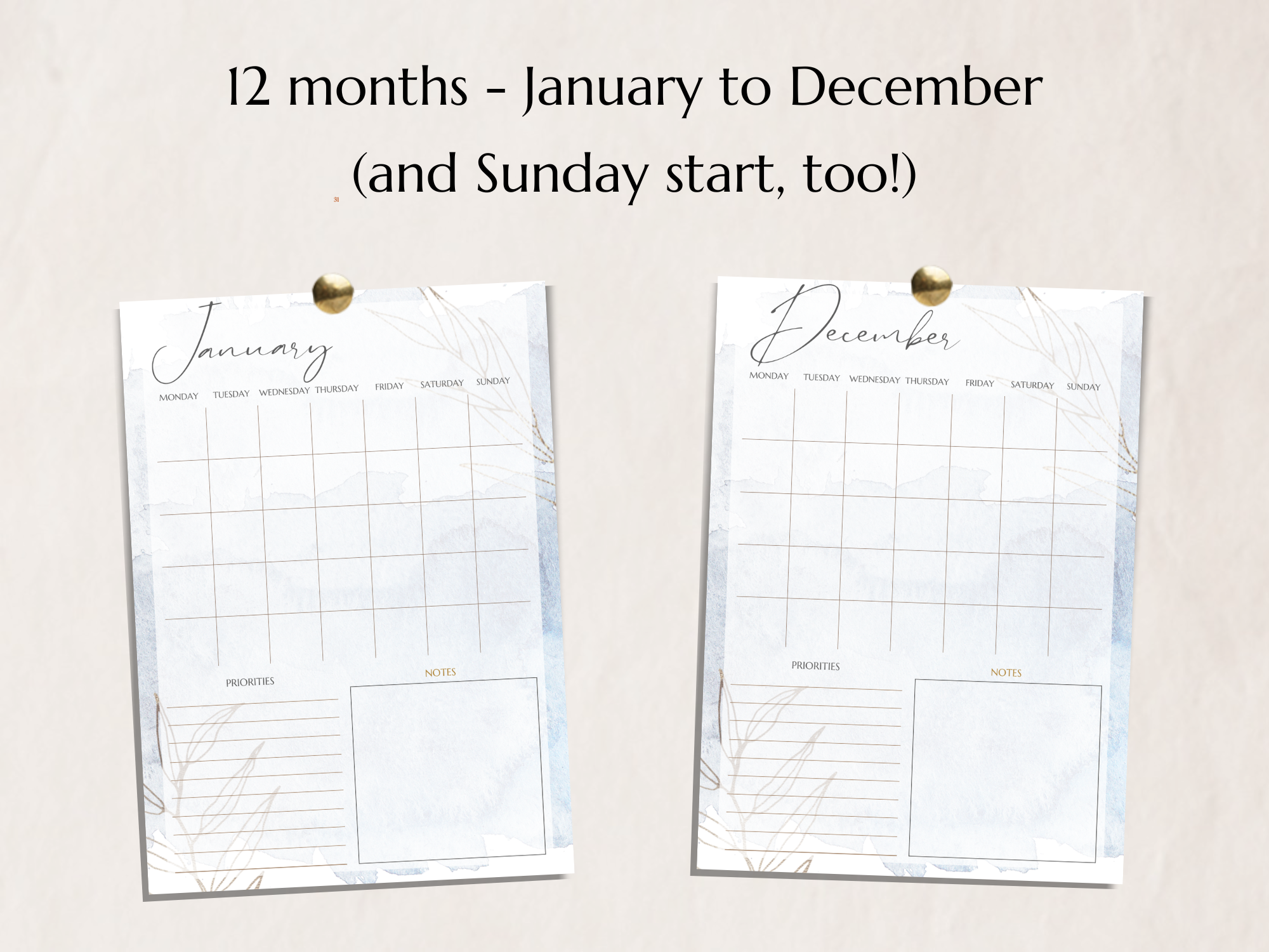 Ultimate Life Planner - Printable Digital Tracker