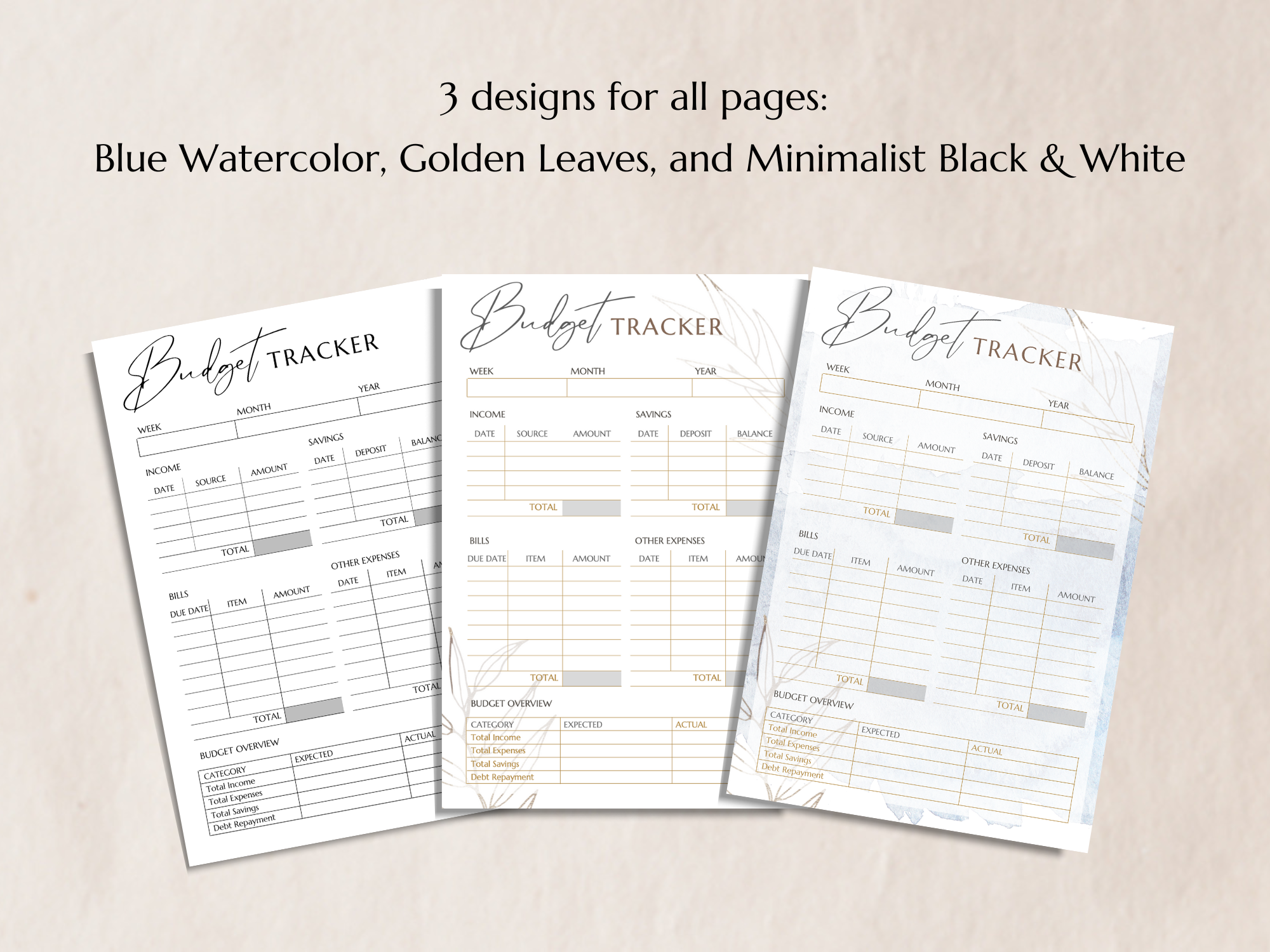 Ultimate Life Planner - Printable Digital Tracker