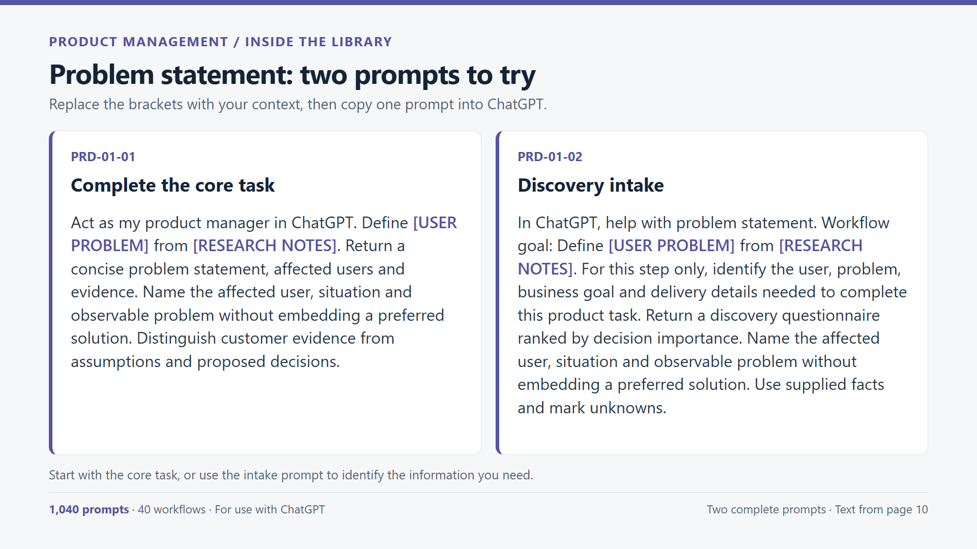 1,040 ChatGPT Prompts for Project Management