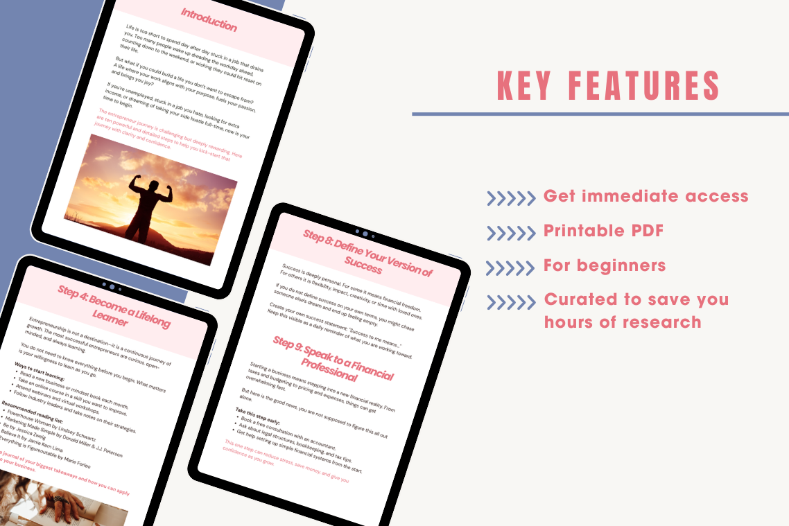 Entrepreneur Kickstart Guide