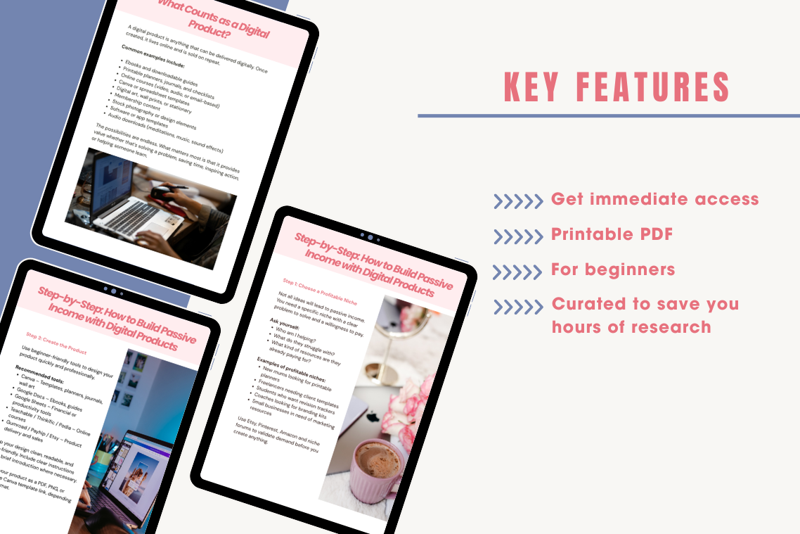 Passive Income with Digital Products