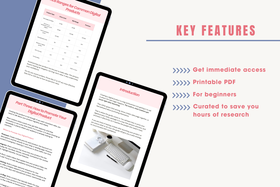 Pricing & Promoting Digital Products