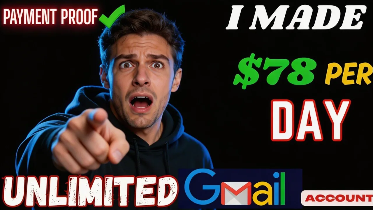 How I Made $78 Per Day Using Unlimited Gmail