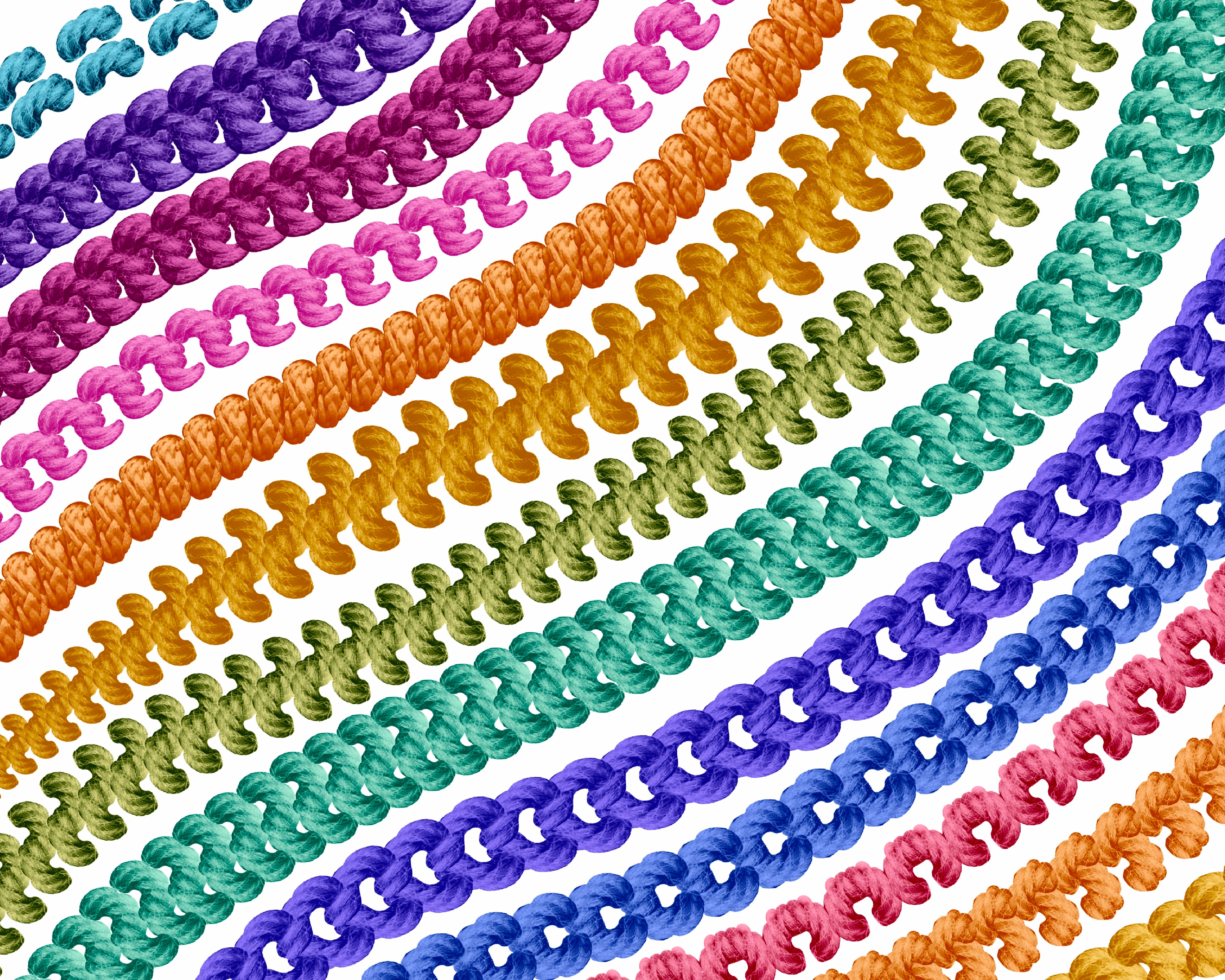 Procreate Crochet & Knit Dual Colour Brushset