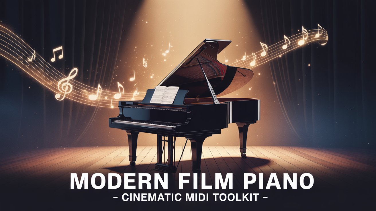 Cinematic Emotion – Modern Film Piano MIDI Collect