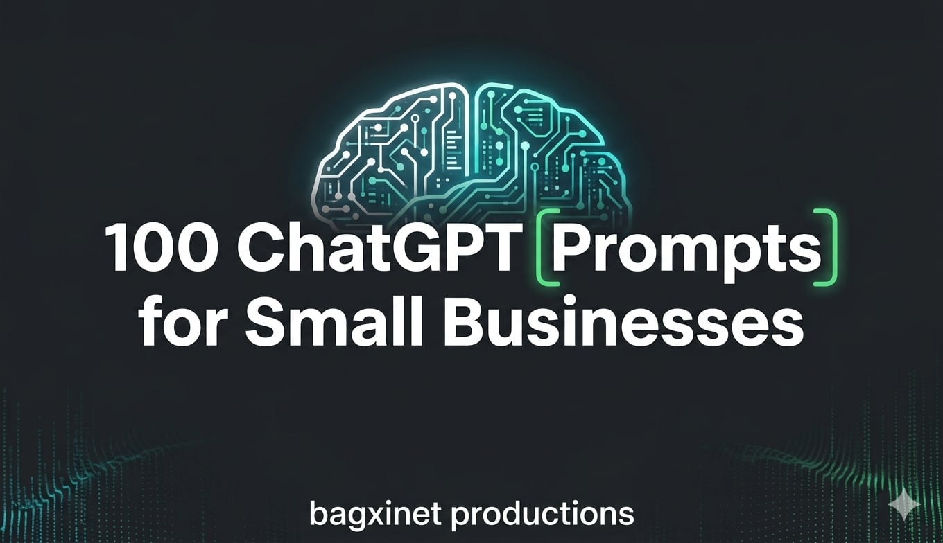 100 ChatGPT Prompts for Small Businesses