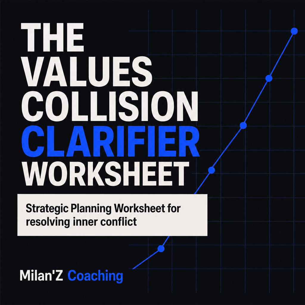 The Values Collision Clarifier Worksheet