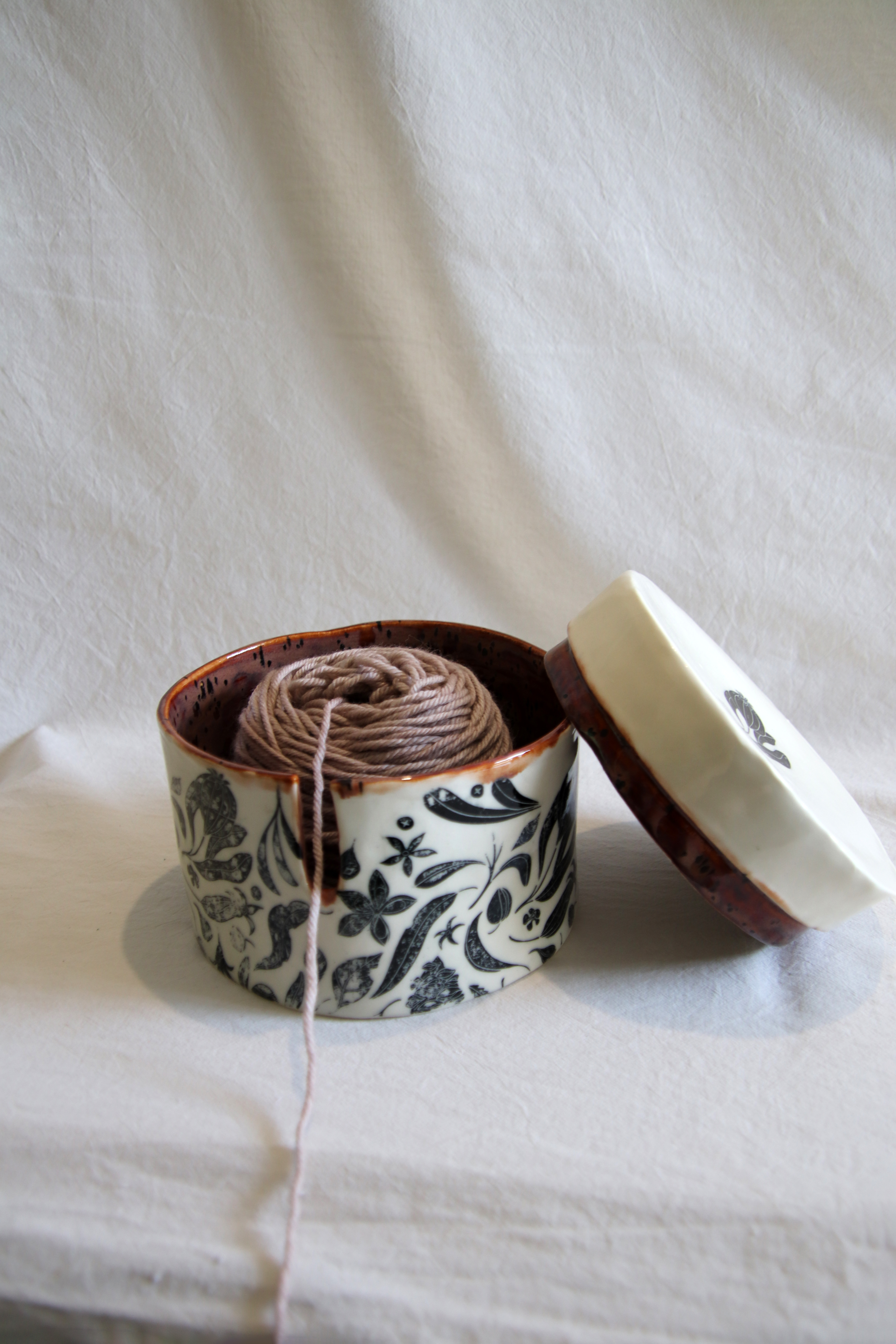 Yarn Bowl Pottery Template