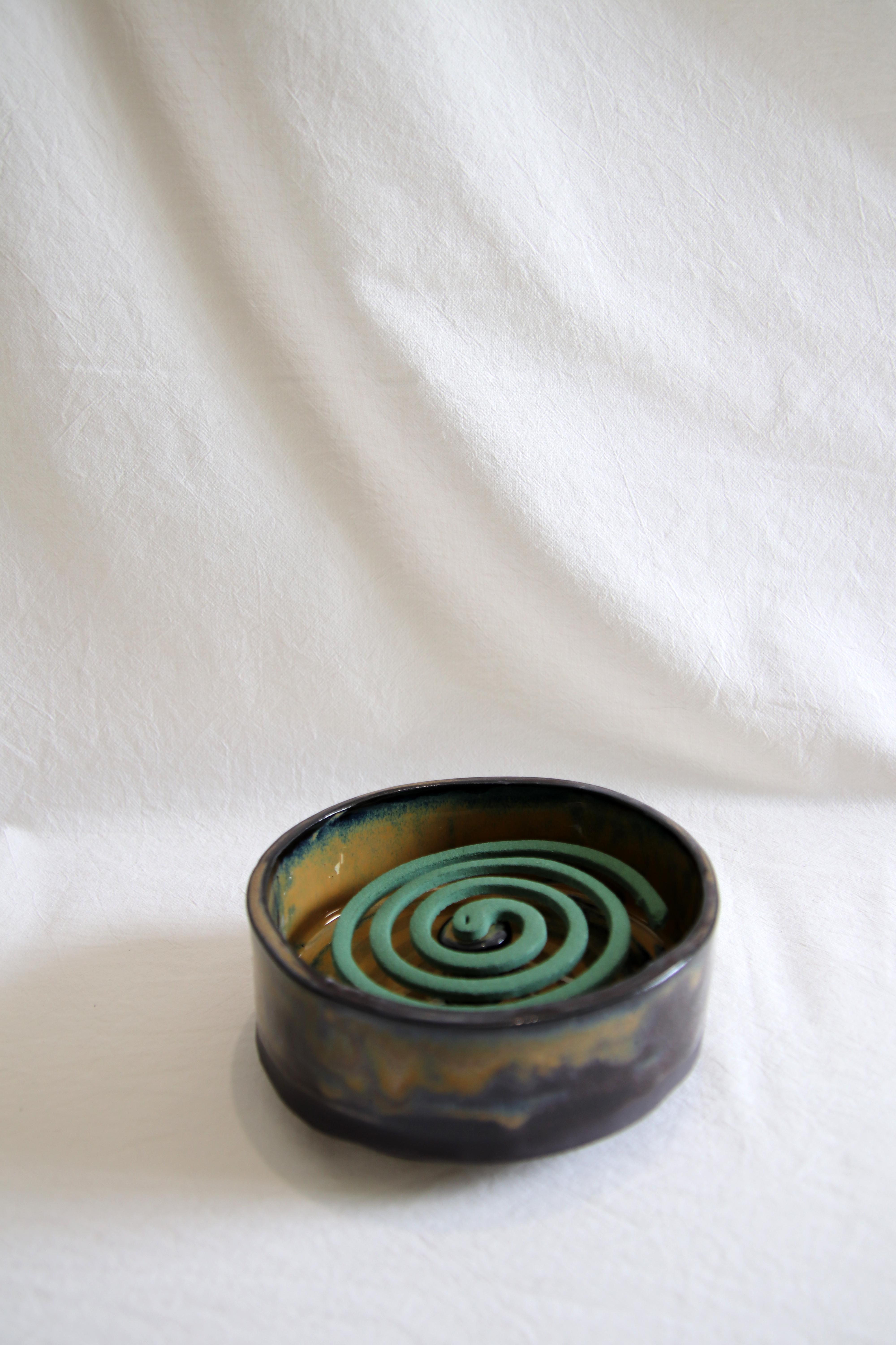 Mosquito Coil Burner Pottery Template