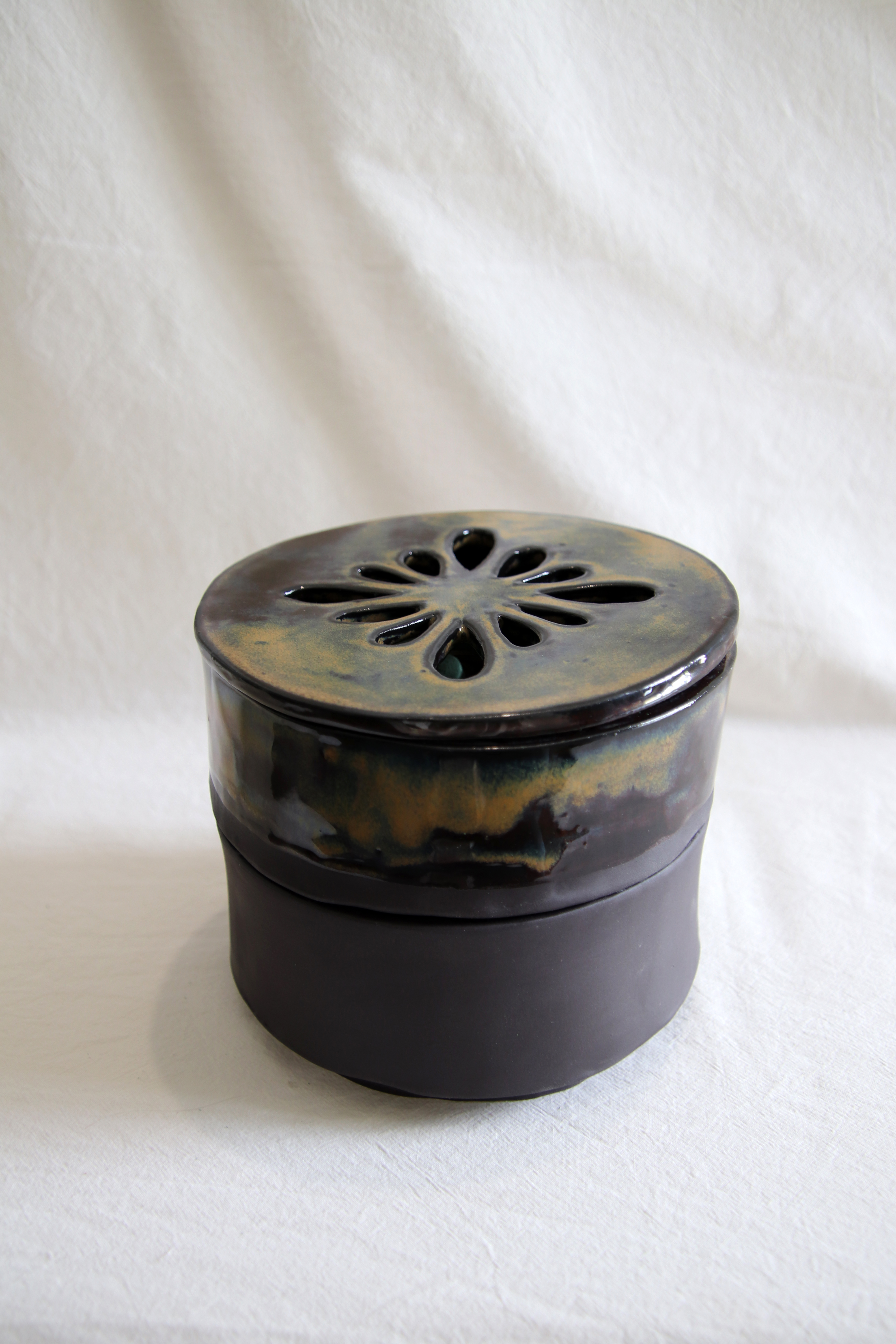 Mosquito Coil Burner Pottery Template
