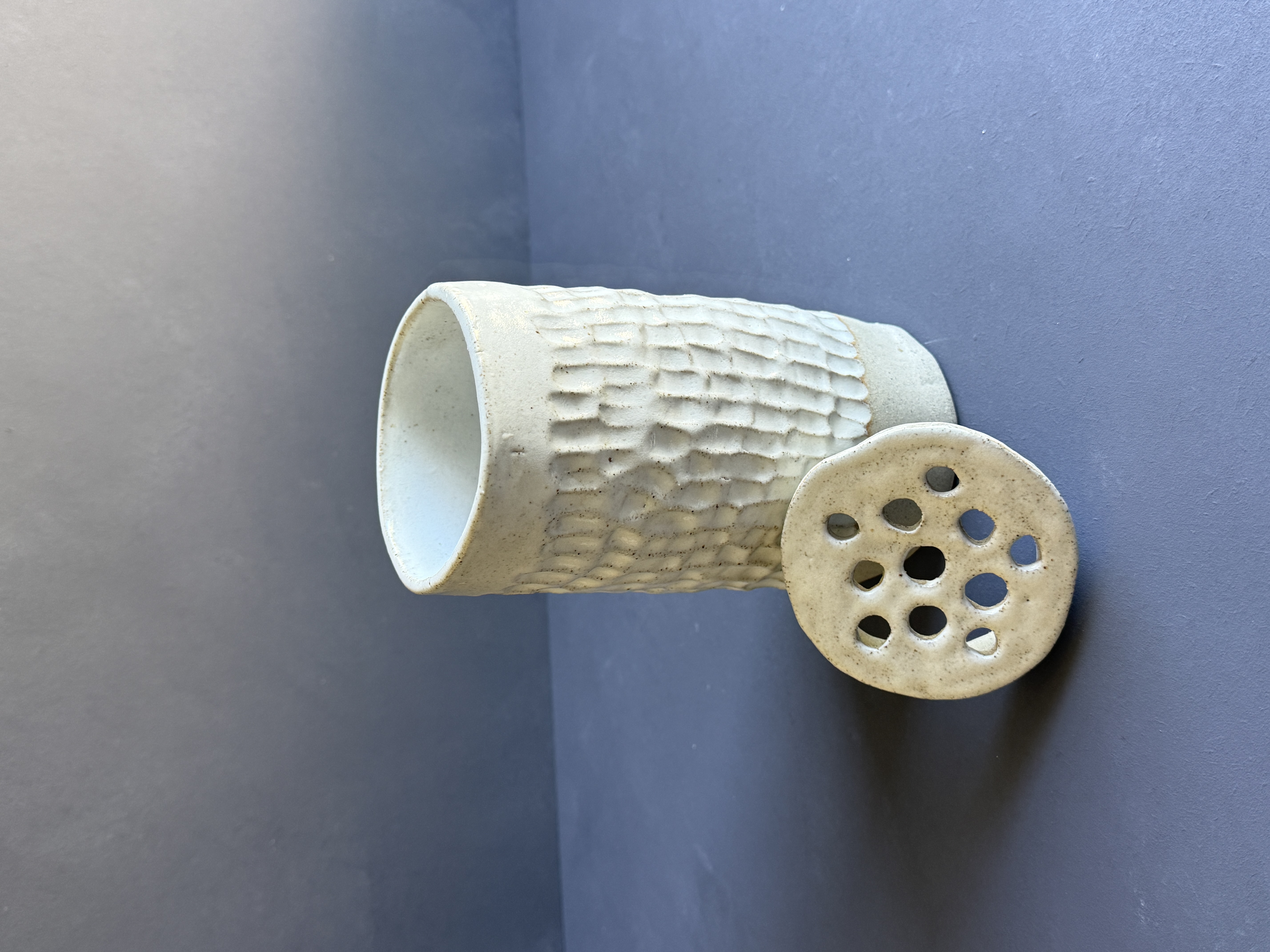 Flower Frog Vase Pottery Template