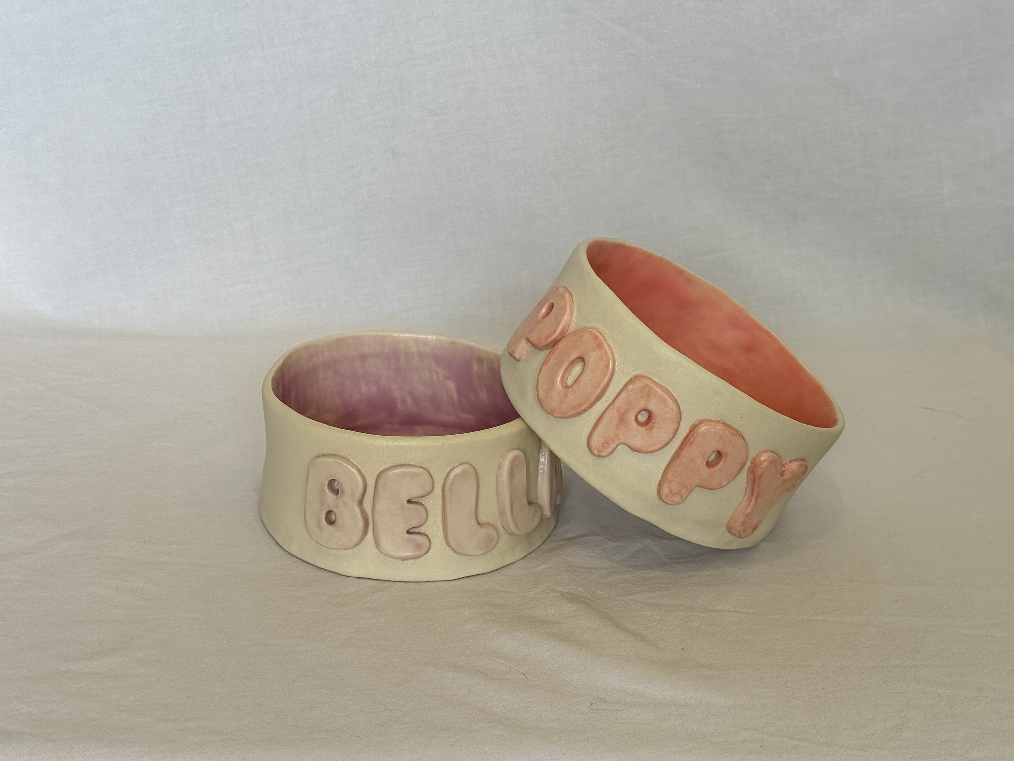 Personalised Pet Bowls Pottery Template