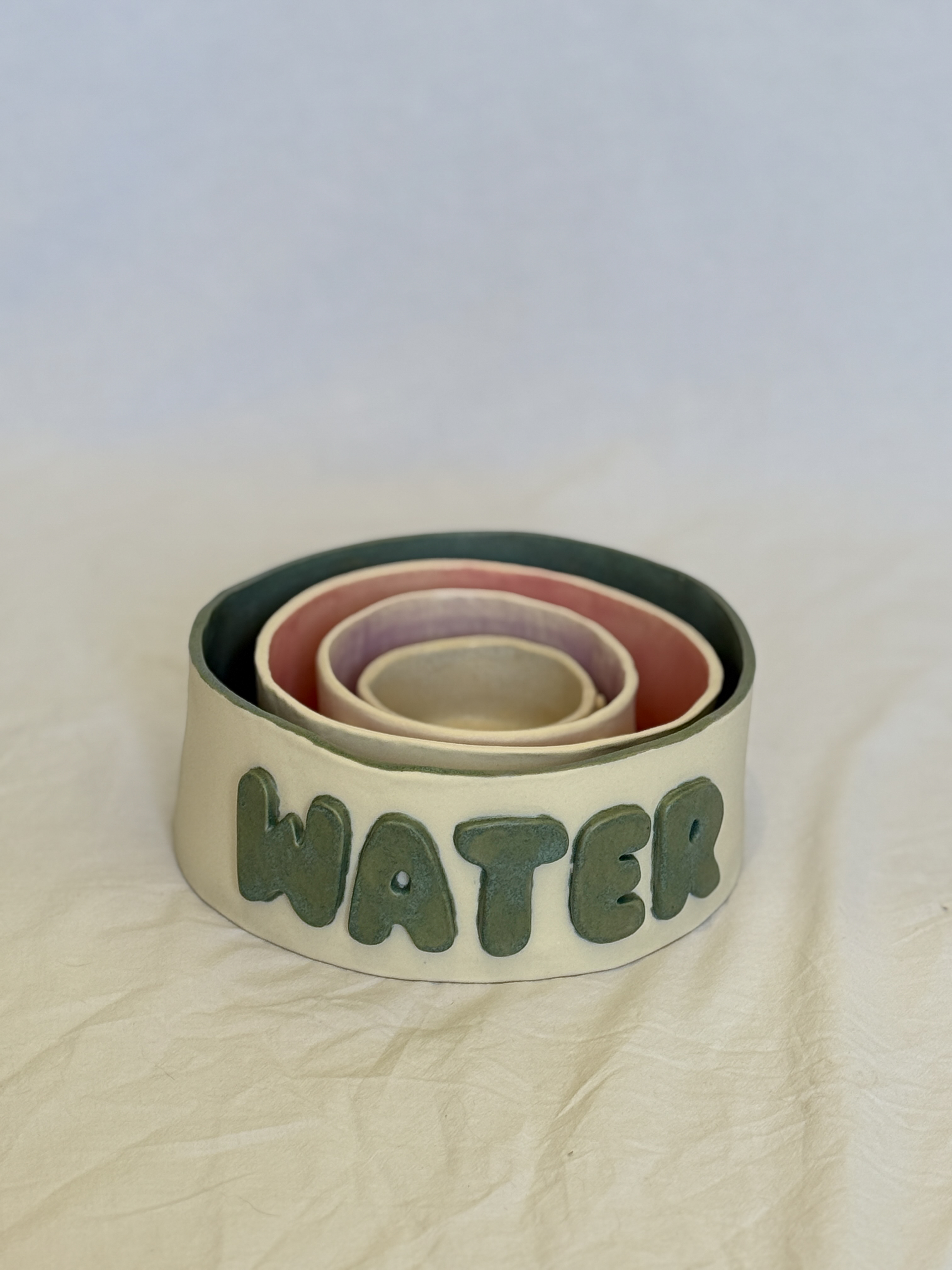 Personalised Pet Bowls Pottery Template