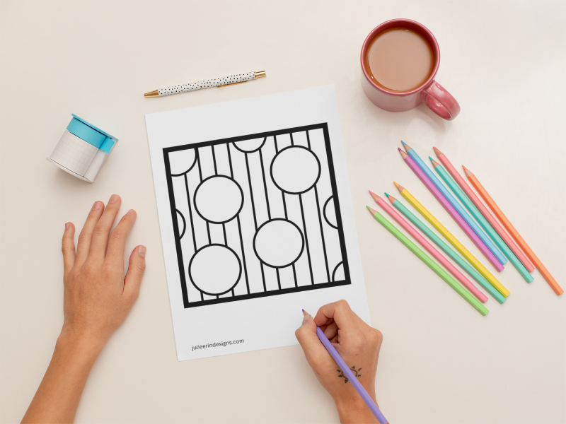 Zendoodle Workbook: 30 Templates for Creativity