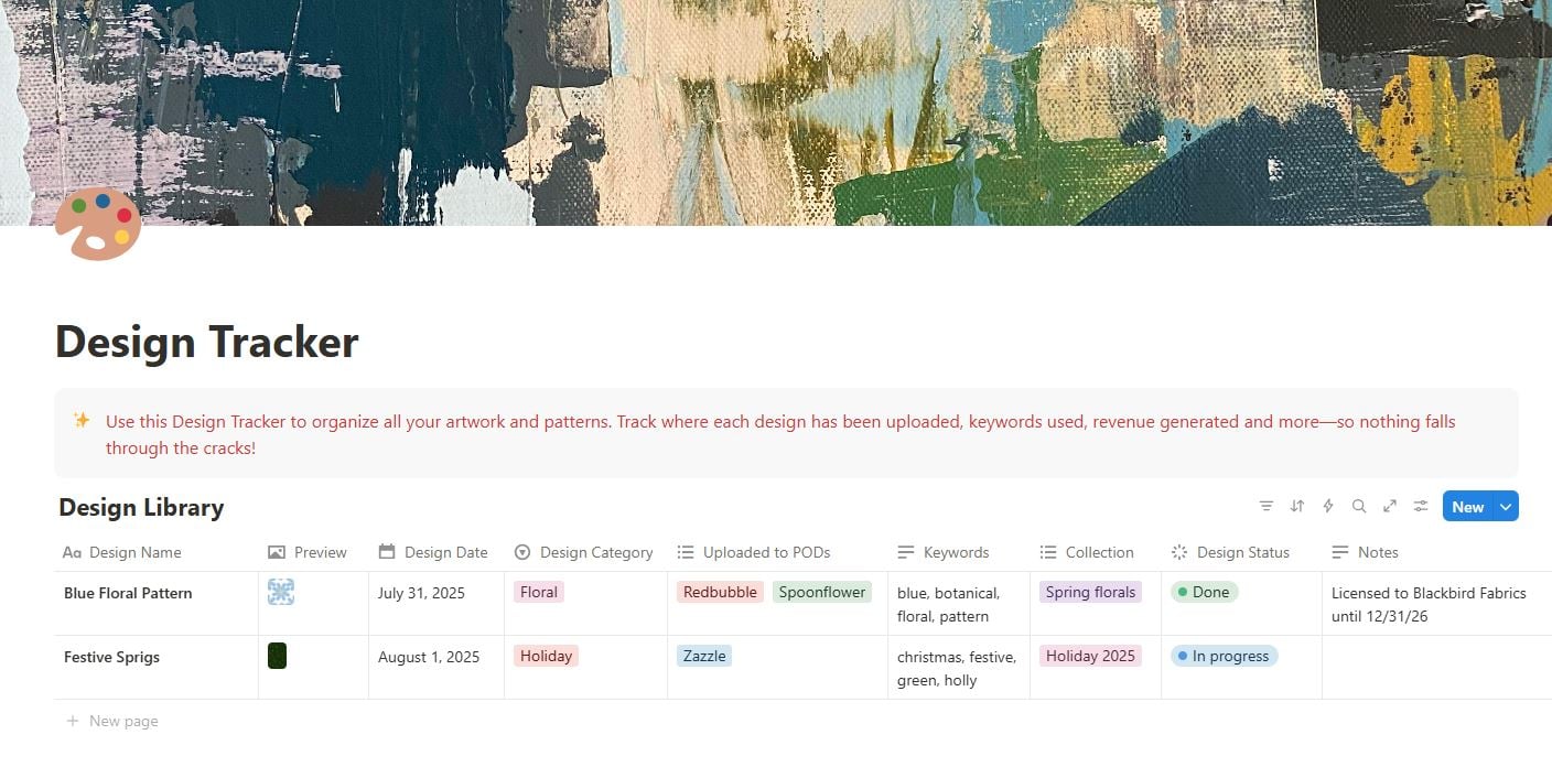 The Art Business Toolkit - Notion Template