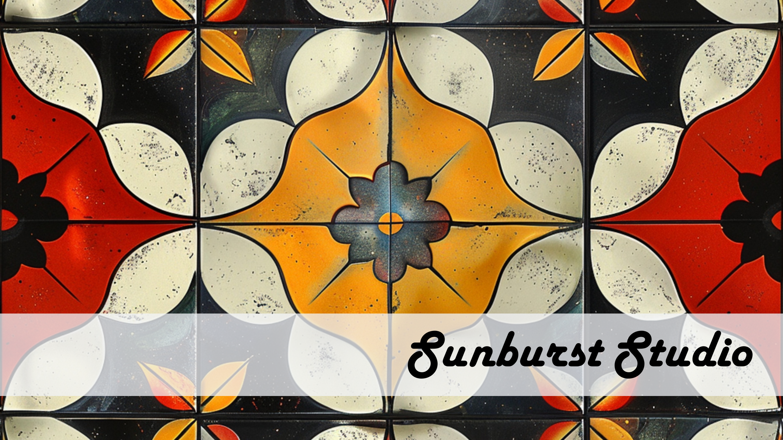 RETRO LINOLEUM Seamless Digital Paper Bundle