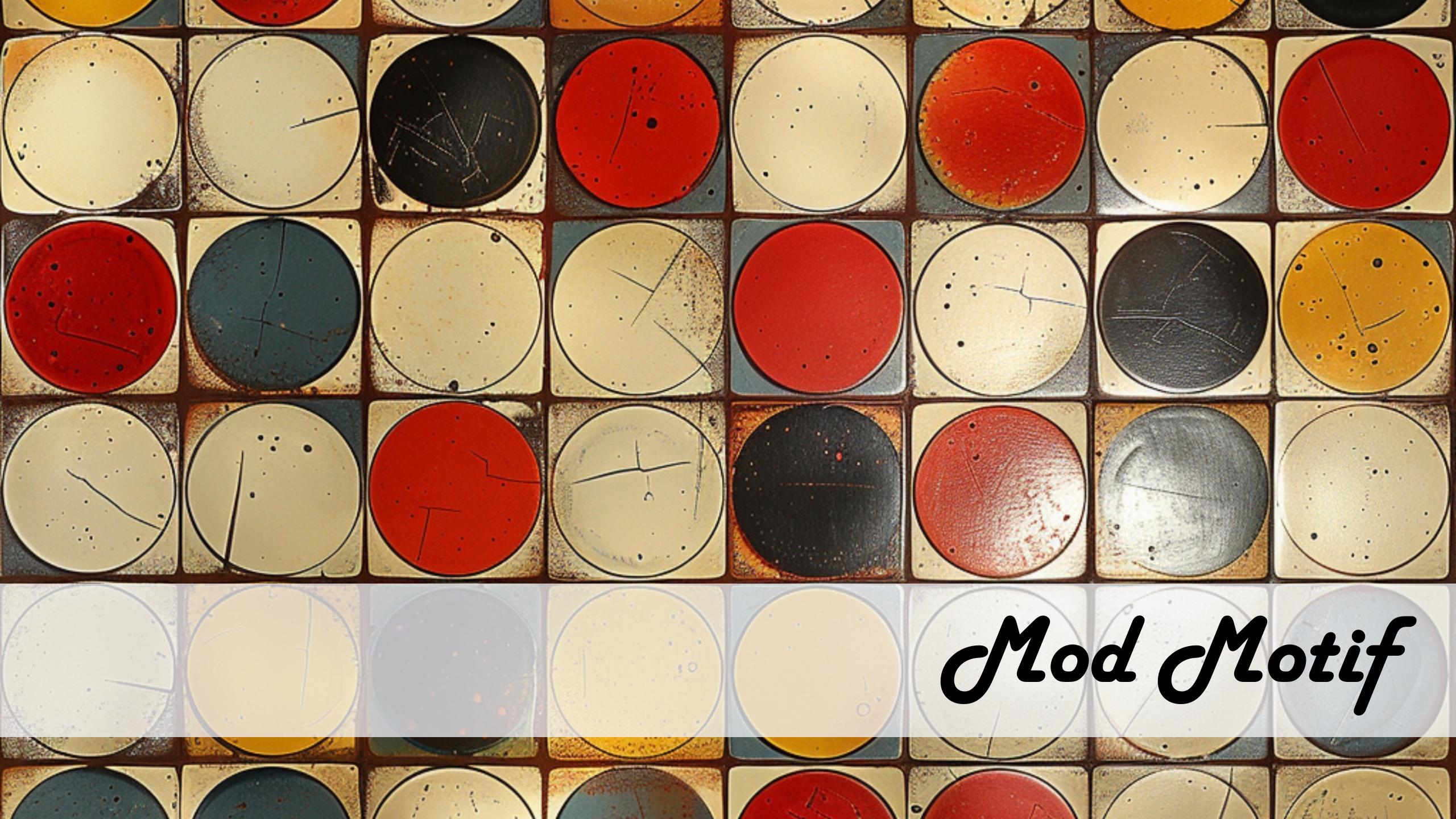 RETRO LINOLEUM Seamless Digital Paper Bundle