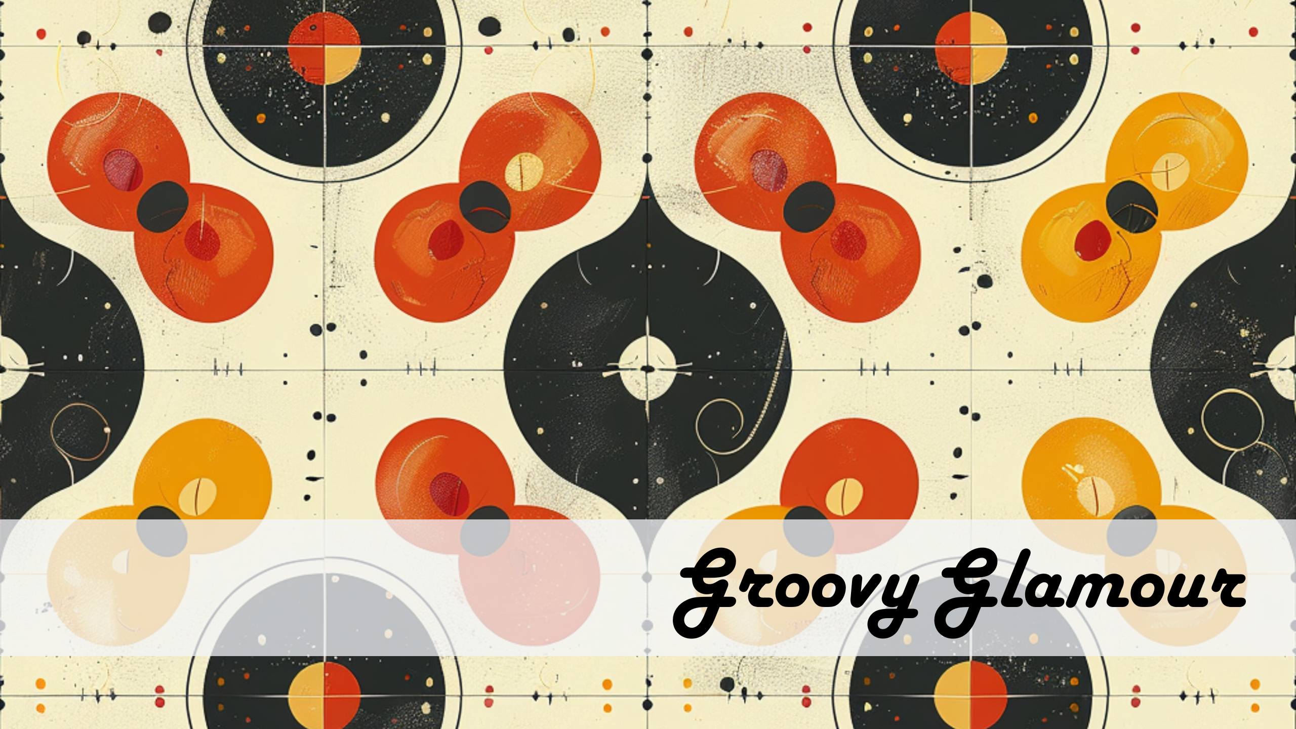 RETRO LINOLEUM Seamless Digital Paper Bundle