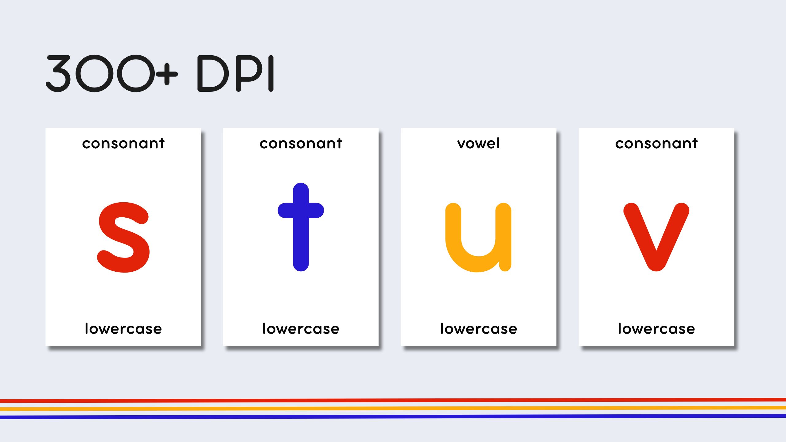 English Alphabet Flashcards