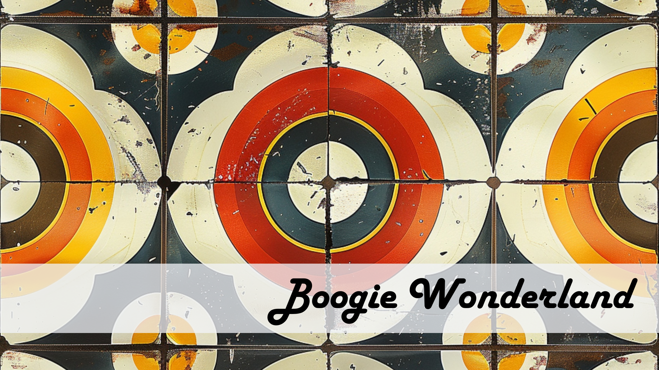 RETRO LINOLEUM Seamless Digital Paper Bundle