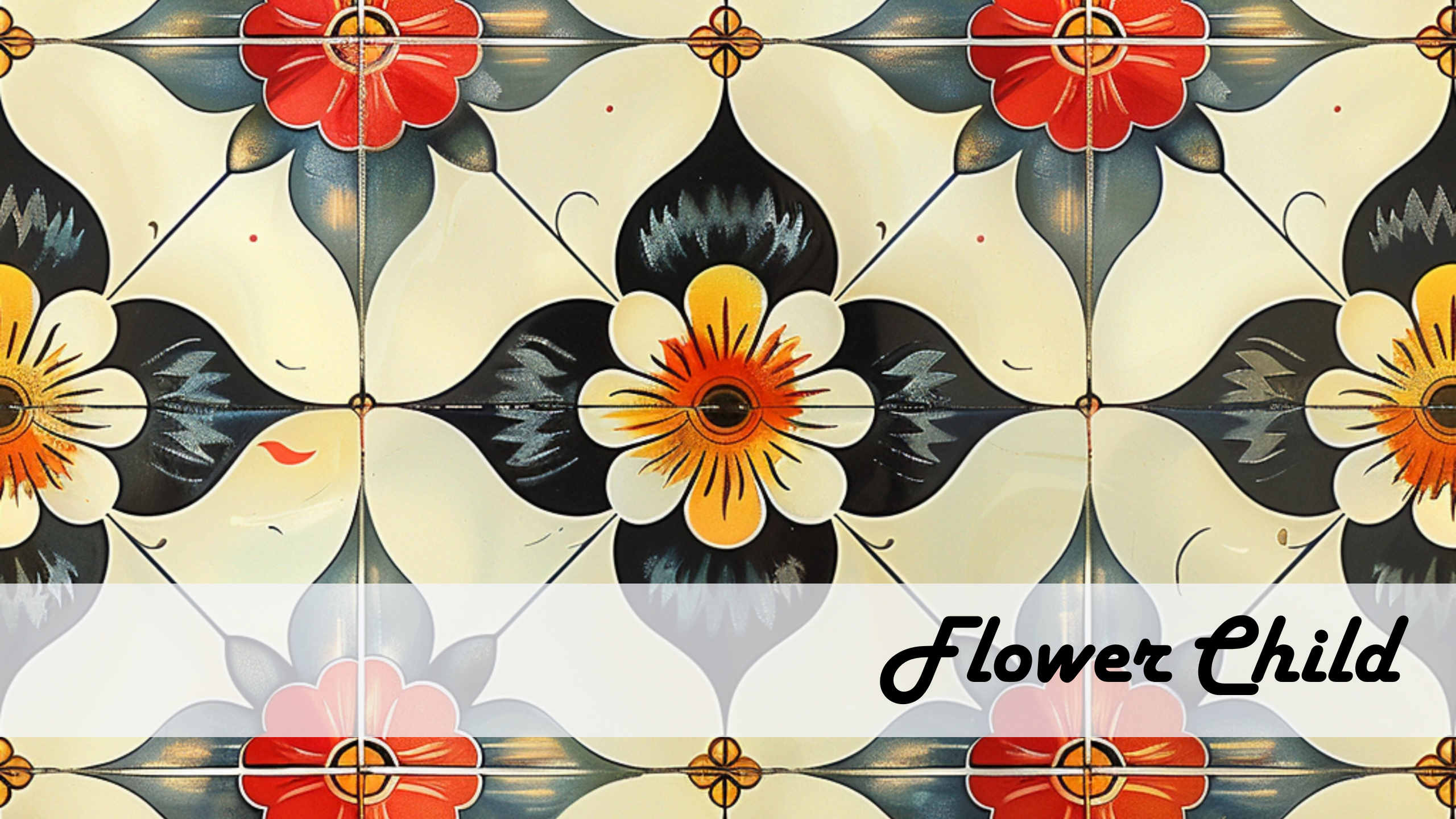 RETRO LINOLEUM Seamless Digital Paper Bundle