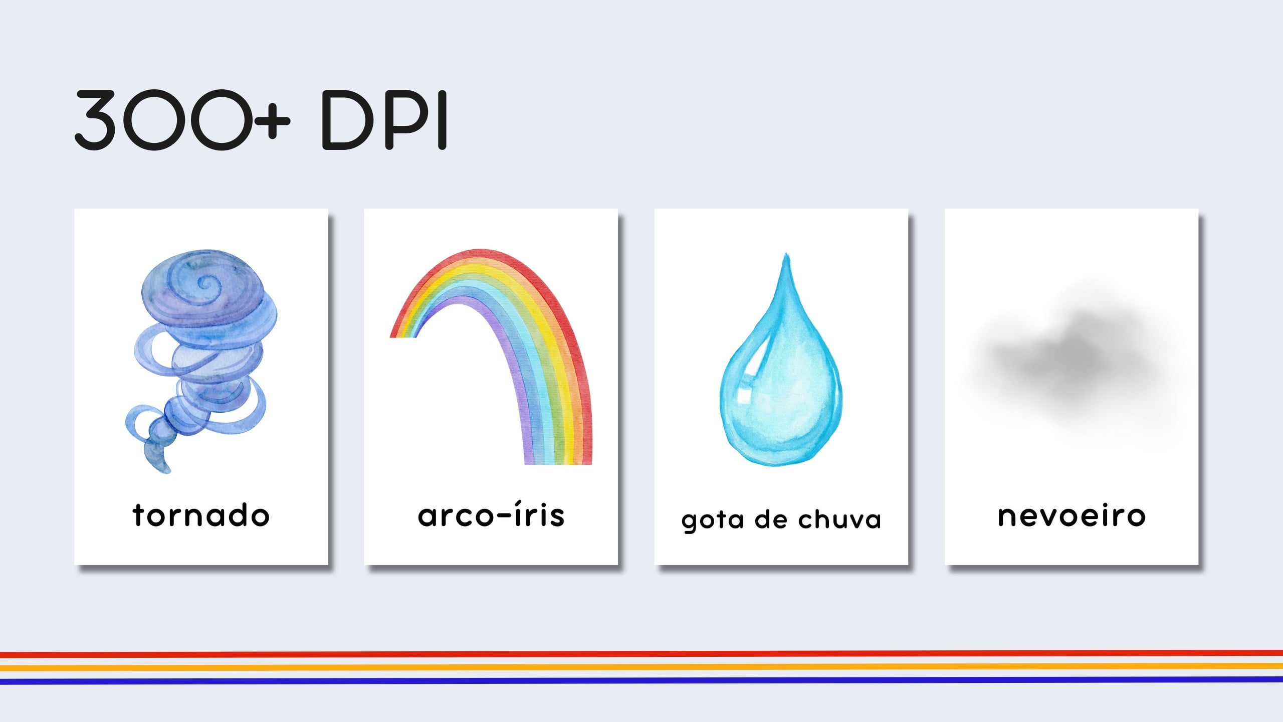 Portuguese Weather Flashcards