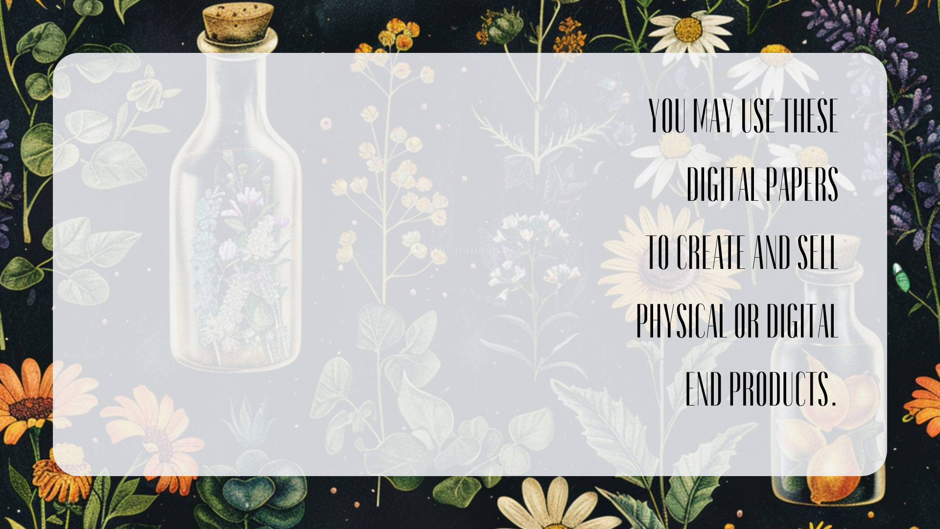 DARK ACADEMIA Seamless Digital Paper Bundle