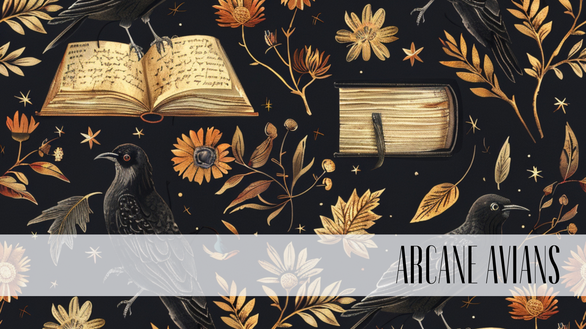 DARK ACADEMIA Seamless Digital Paper Bundle