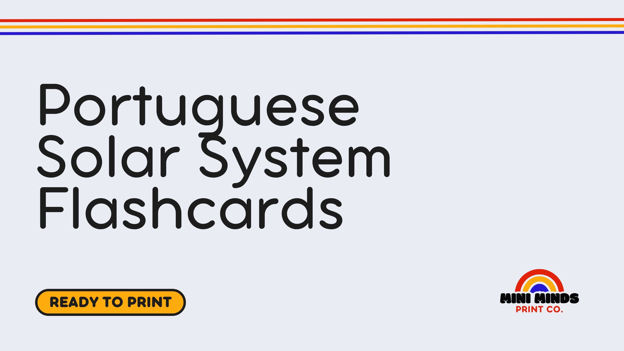 Portuguese Solar System Flashcards