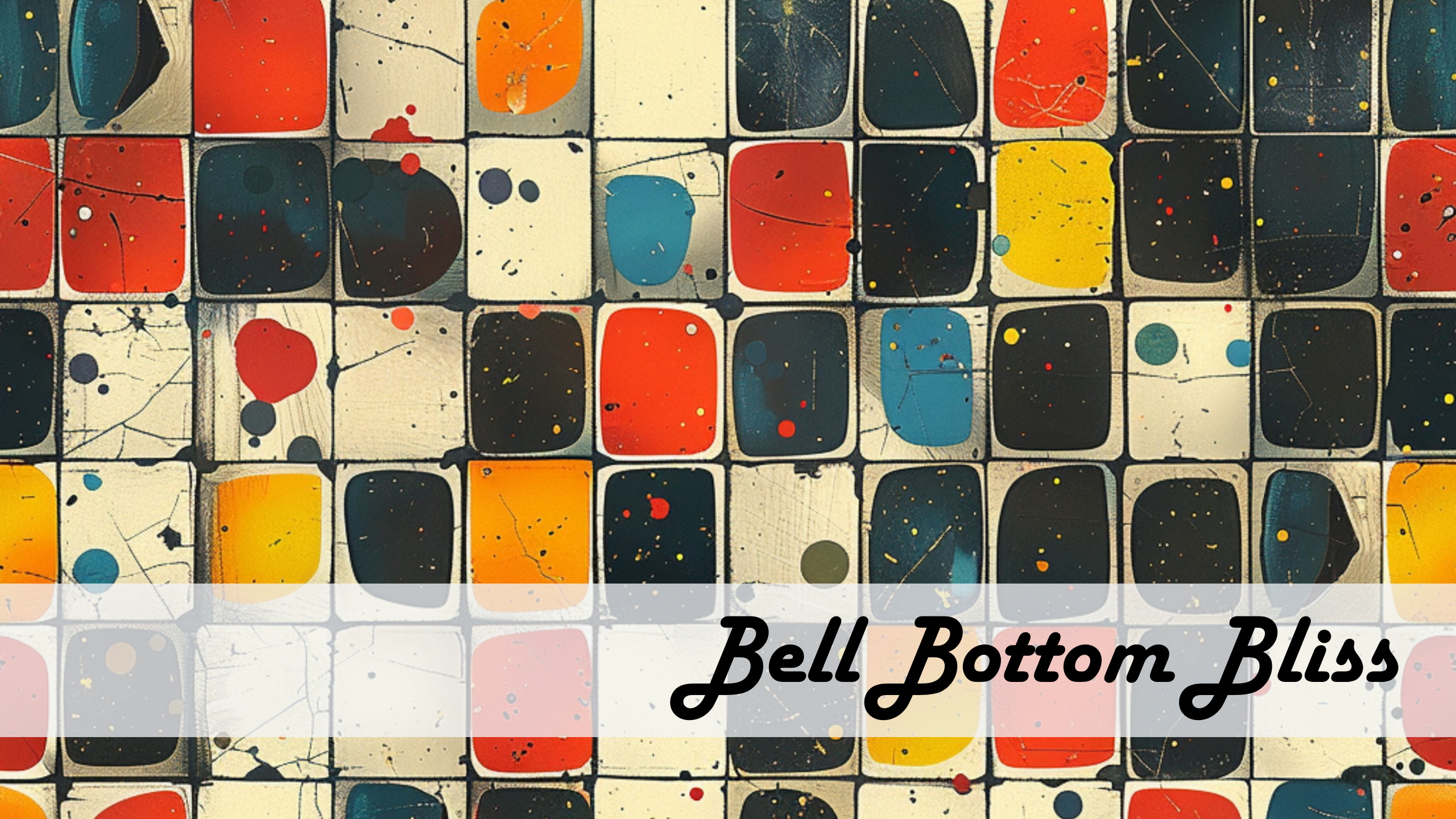 RETRO LINOLEUM Seamless Digital Paper Bundle