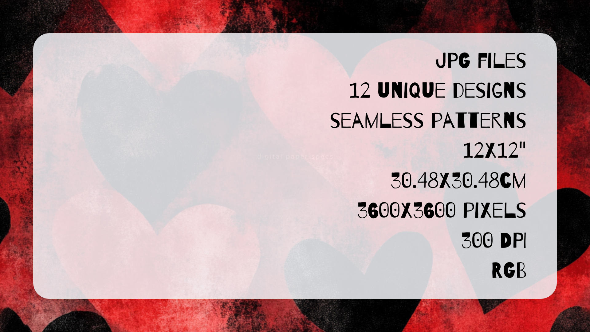 SWEET ON YOU Seamless Digital Papers