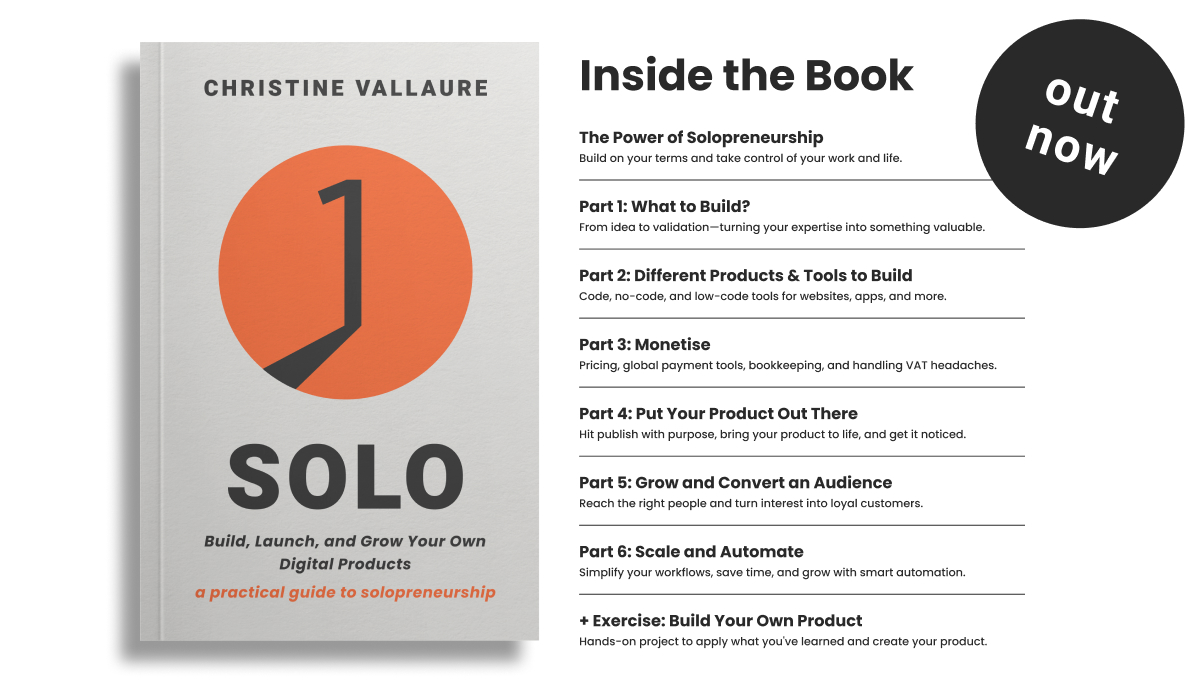Solo – Build and Grow Your Own Digital Products