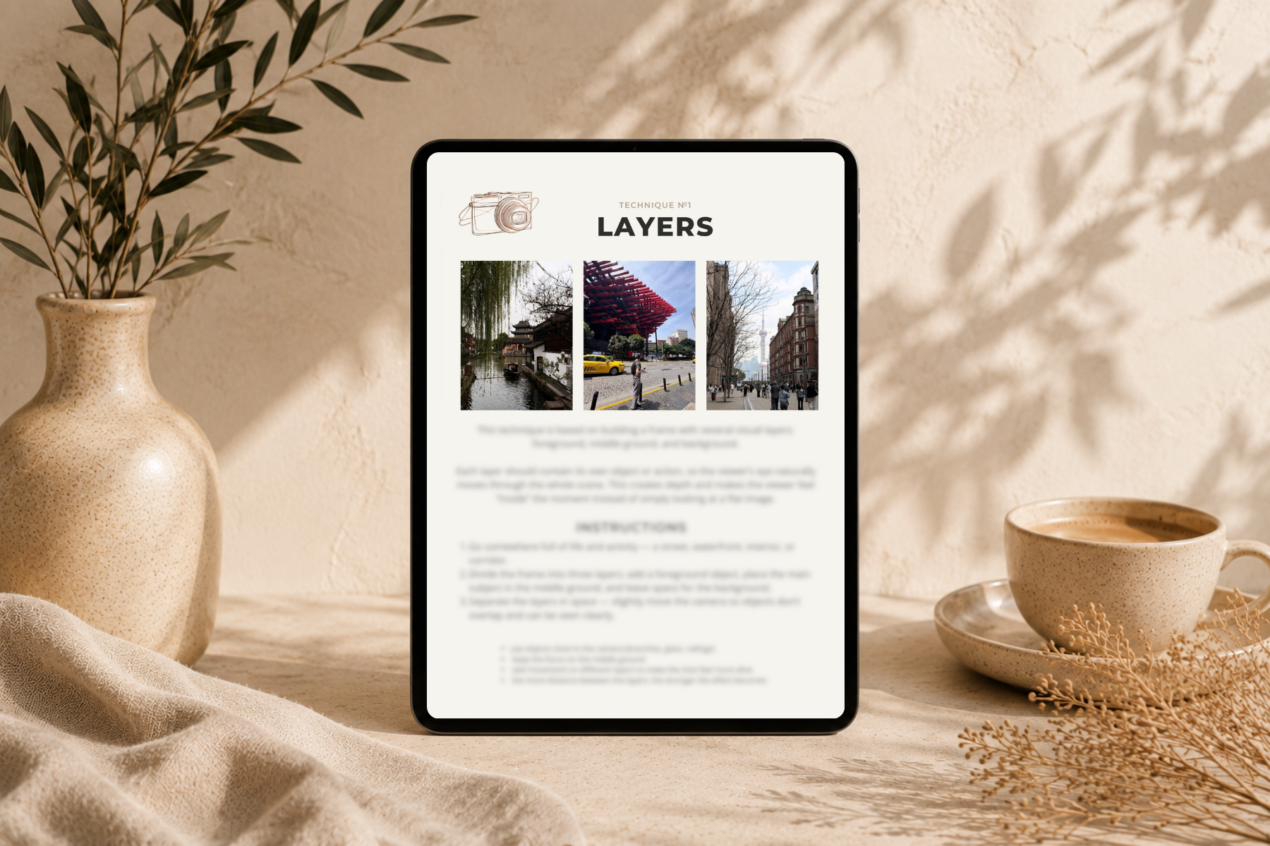 Mobile Photography Workbook | 25 Techniques