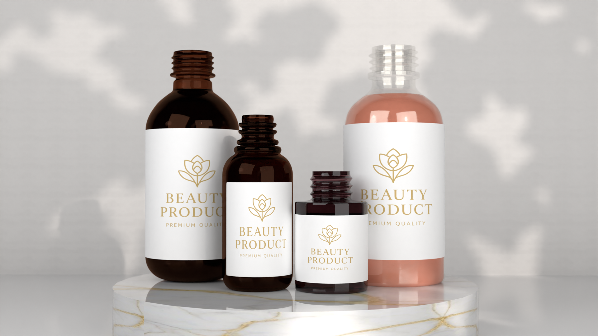 Blender 3d: Dropper Bottle Pack 7+ Models