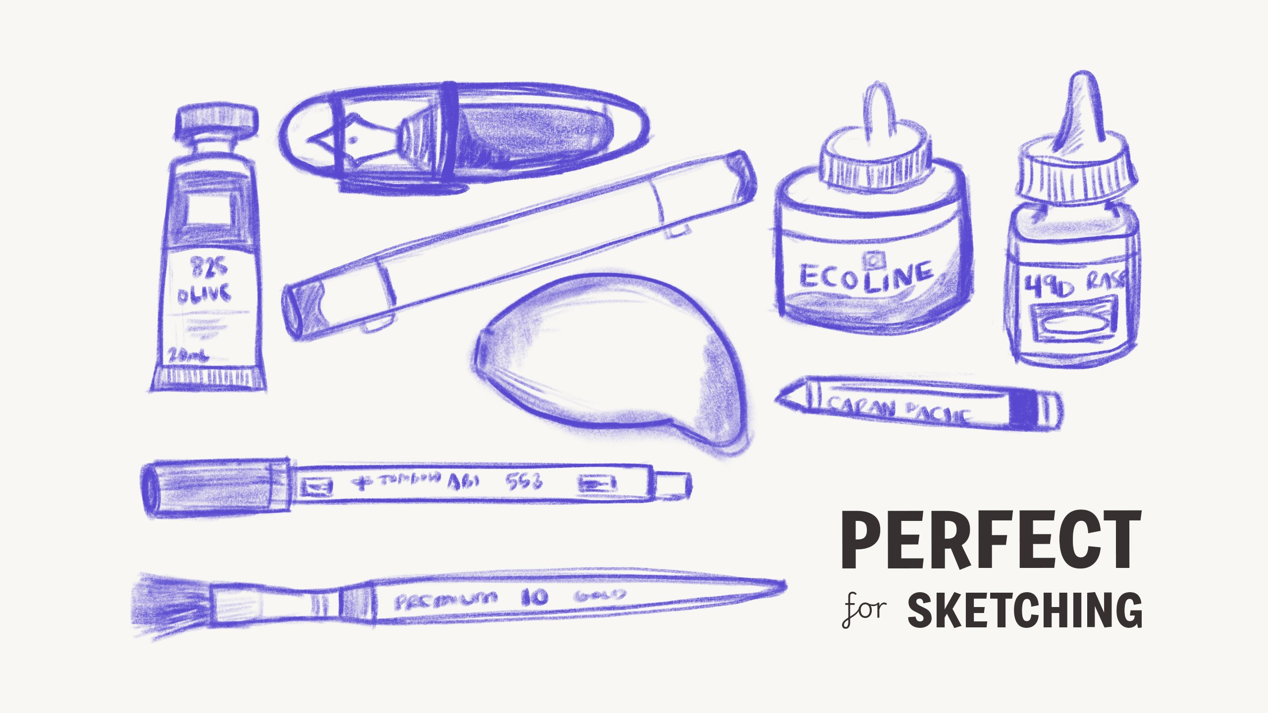 Perfect Pencil Brush for Procreate