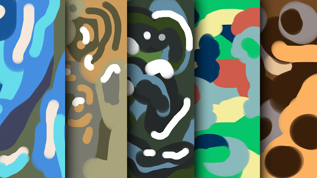 Bali-Inspired Digital Printable Papers