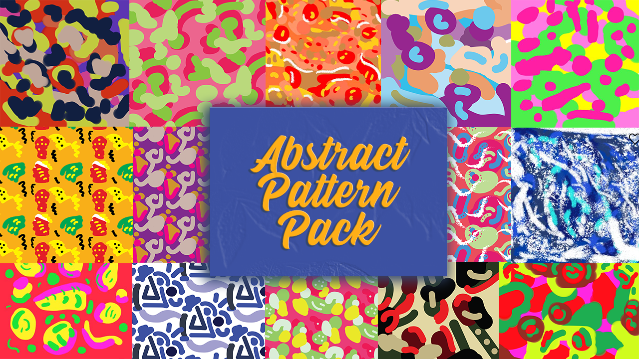 Vibrant Abstract Pattern Pack