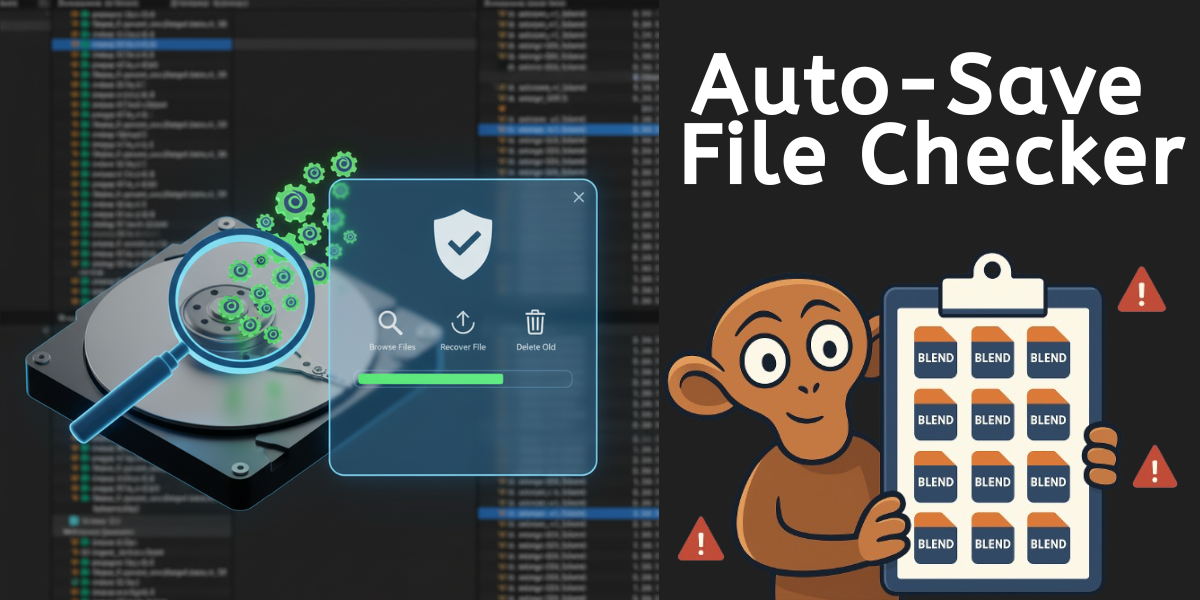 Auto-Save File Checker - Blender Addon