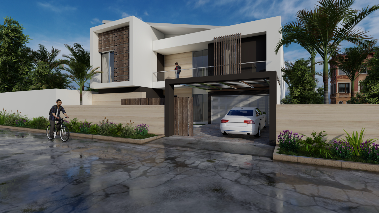 Lumion Realistic Day render preset