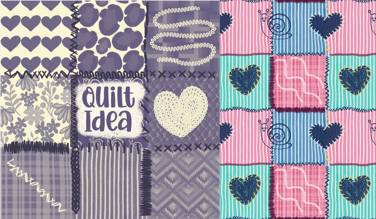 Procreate Patchwork Quilt Brush Set