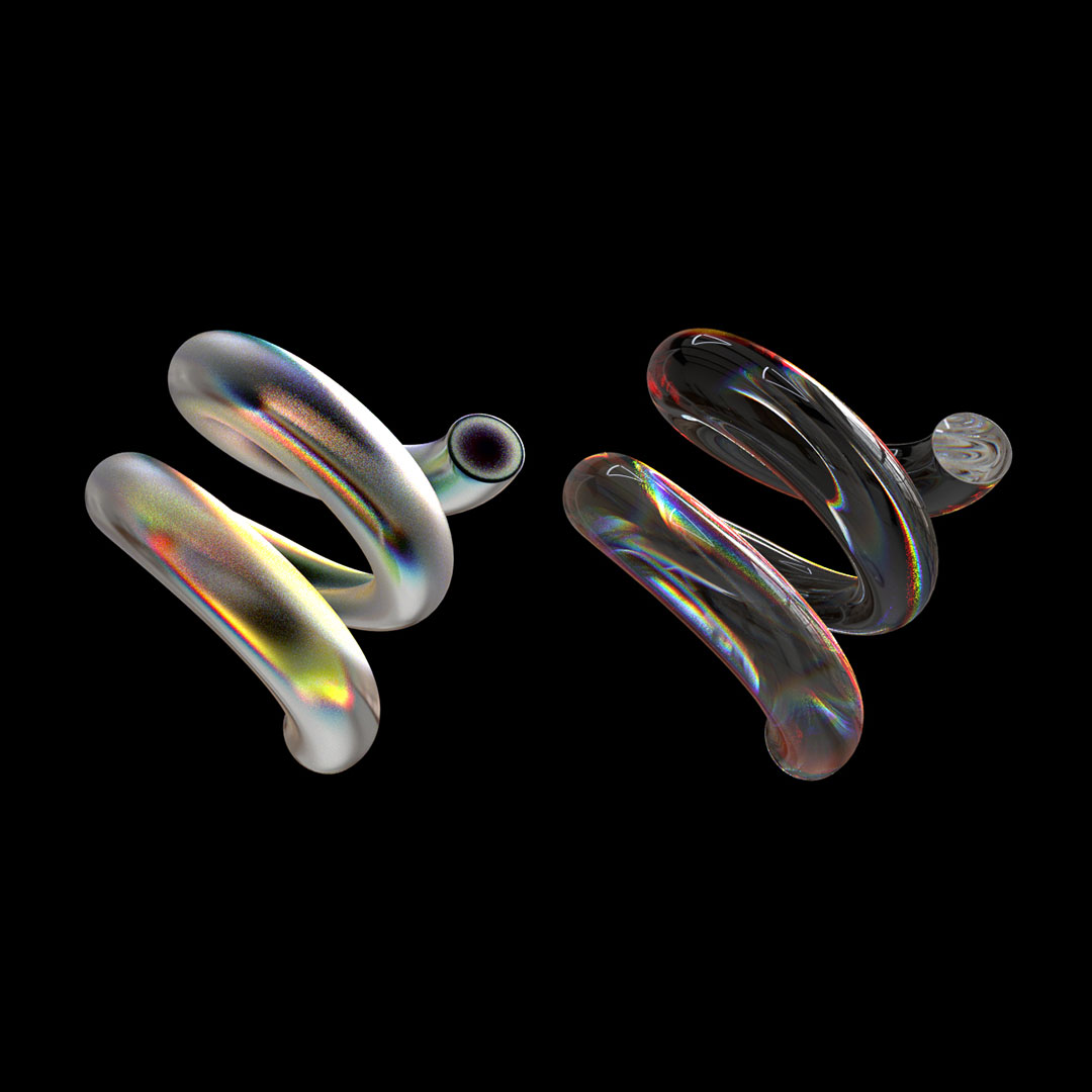 Iridescent Glass Material Pack - Cinema 4D