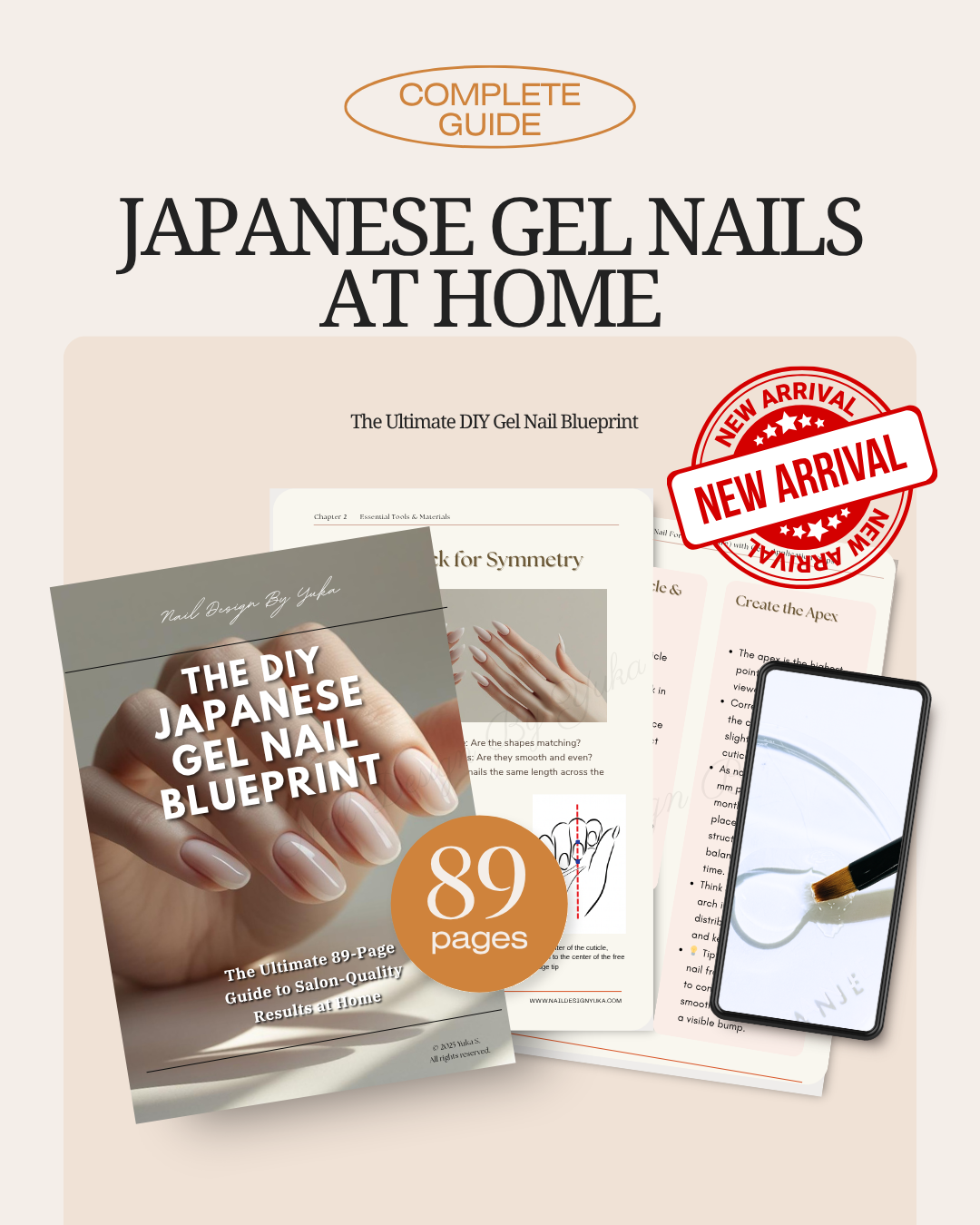   Japanese Gel Nails at Home~Guide Book~