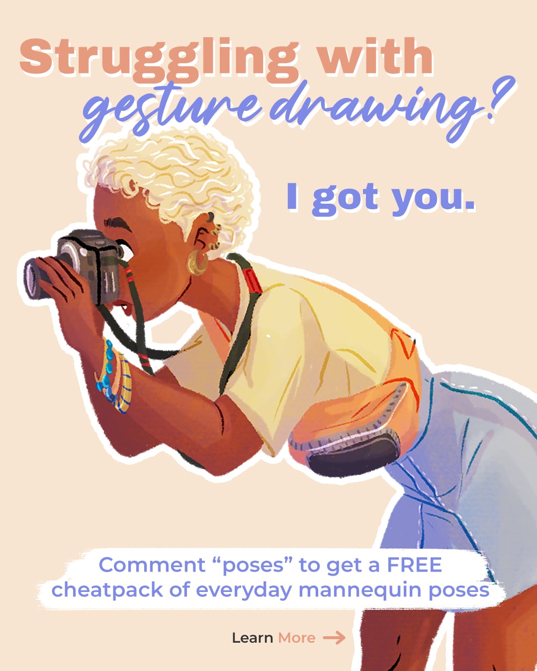 Everyday Poses Pack (gesture drawing)