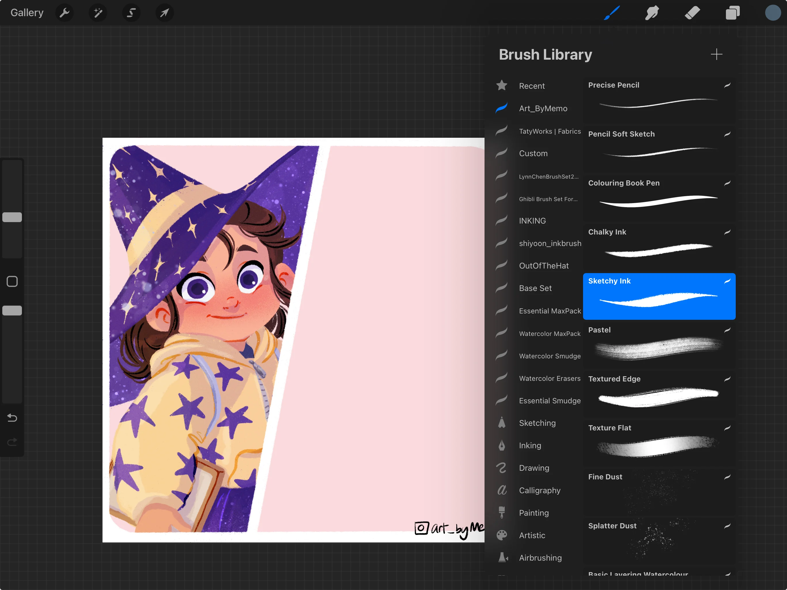 Your First Procreate Brush Set